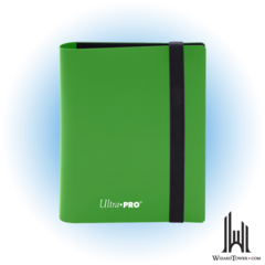 Ultra Pro Binder Pro Eclipse 2-Pocket Lime Green